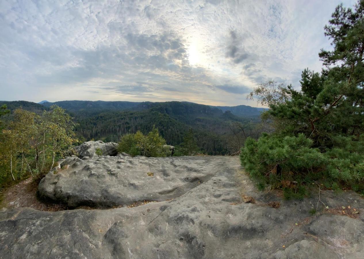 Ferienhaus "Am Bergblick" Sebnitz Kültér fotó