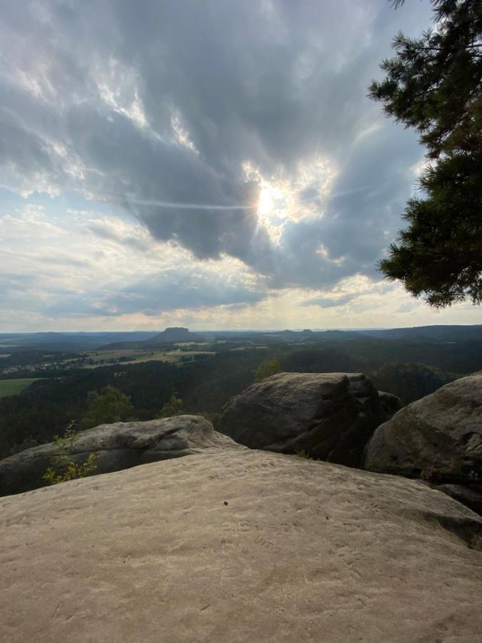 Ferienhaus "Am Bergblick" Sebnitz Kültér fotó